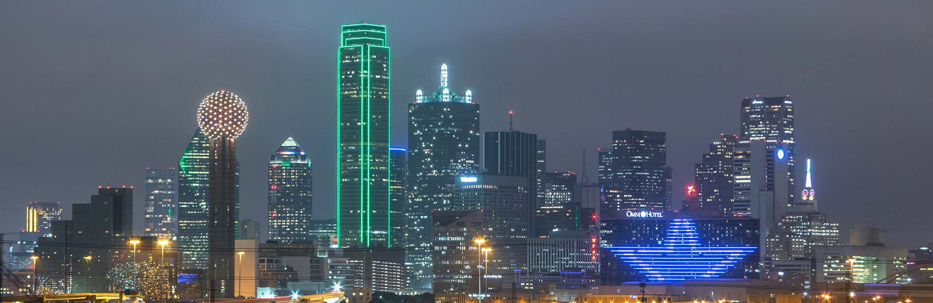Dallas city skyline